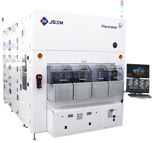 automatic single wafer brushing equipment